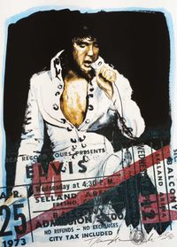 Thomas Jankowski - Unikat - 50 x 70 cm - Elvis