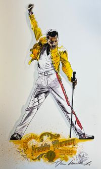 Thomas Jankowski - Unikat - 50 x 70 cm oder 70 x 100 cm - Freddie II